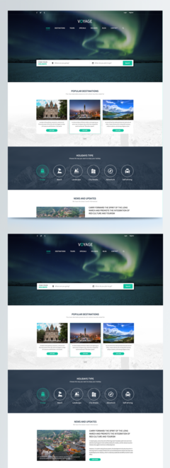 高效啟航 免費下載1920像素PSD企業(yè)網站模板（編號19665445）